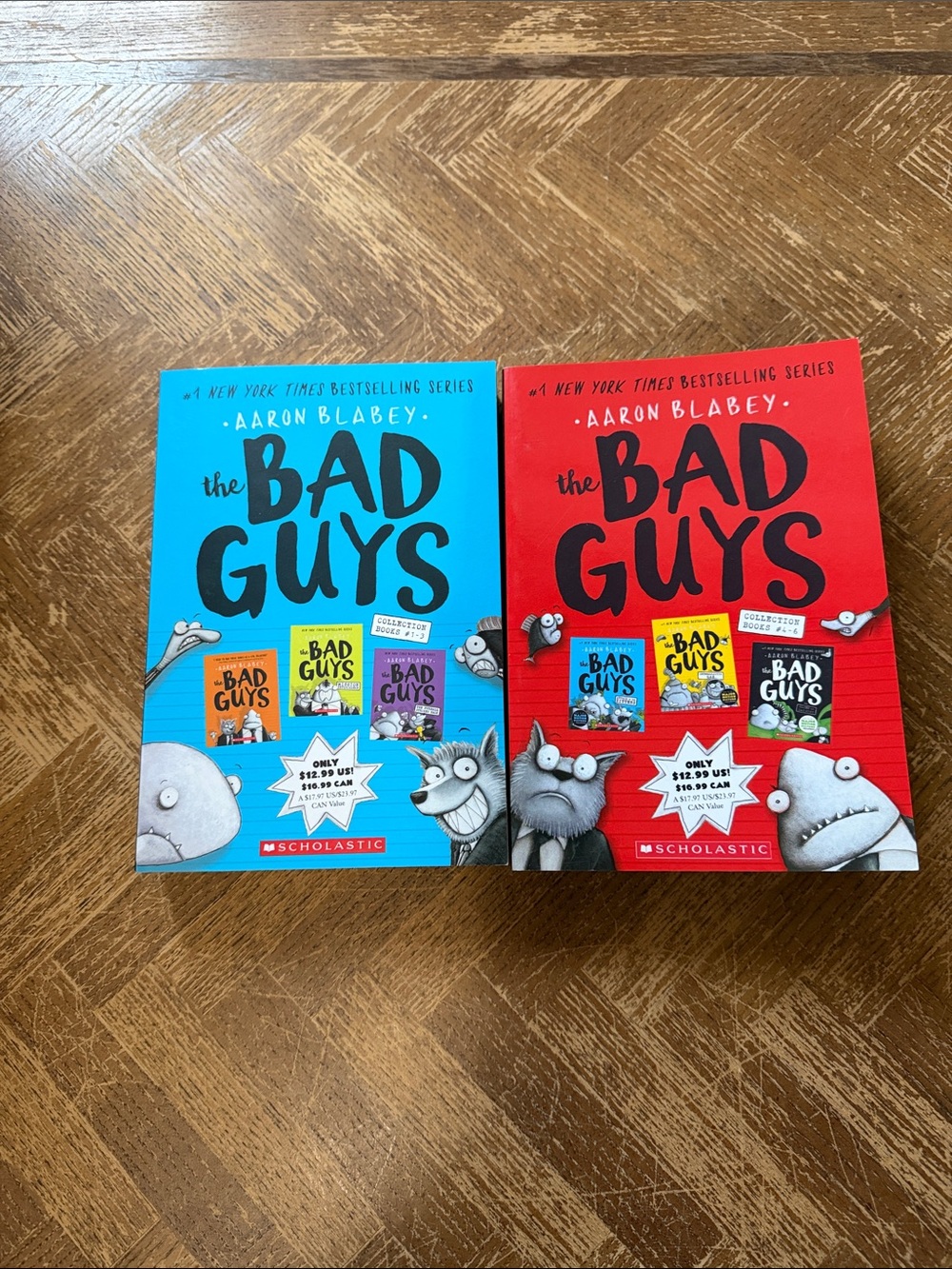 Scholastic The Bad Guys Kids Book Collection (books 1-6)